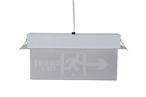 400x195x40毫米嵌顶水晶吊牌右向