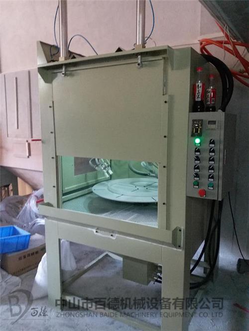 转盘半自动喷砂机