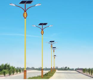 新农村太阳能路灯建设