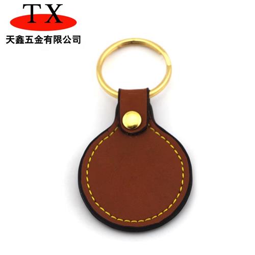 手工牛皮钥匙扣厂家