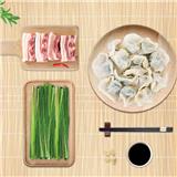 韭菜豬肉餃子餡的制作方法