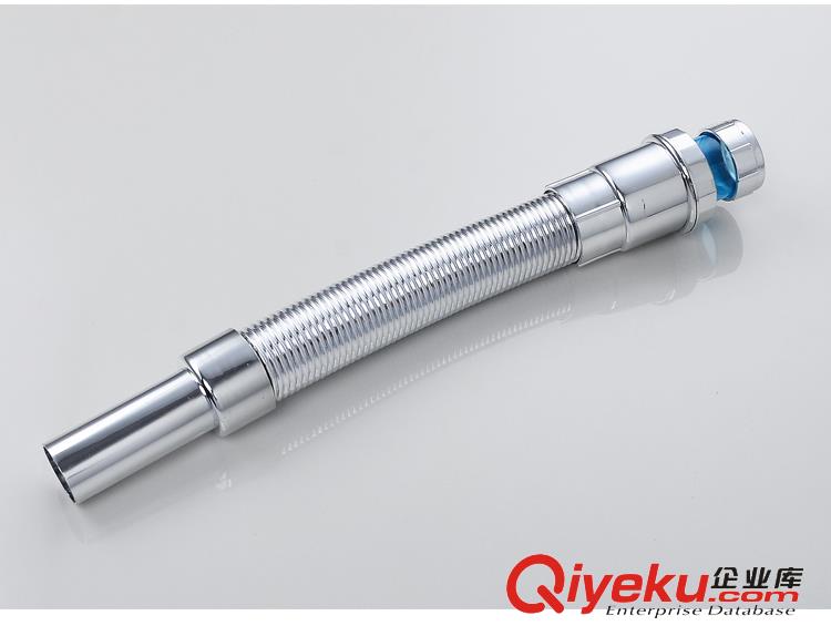 廠家直銷SJ016雙佳落水管臺盆下水洗臉盆排水附件防臭下水銀色管