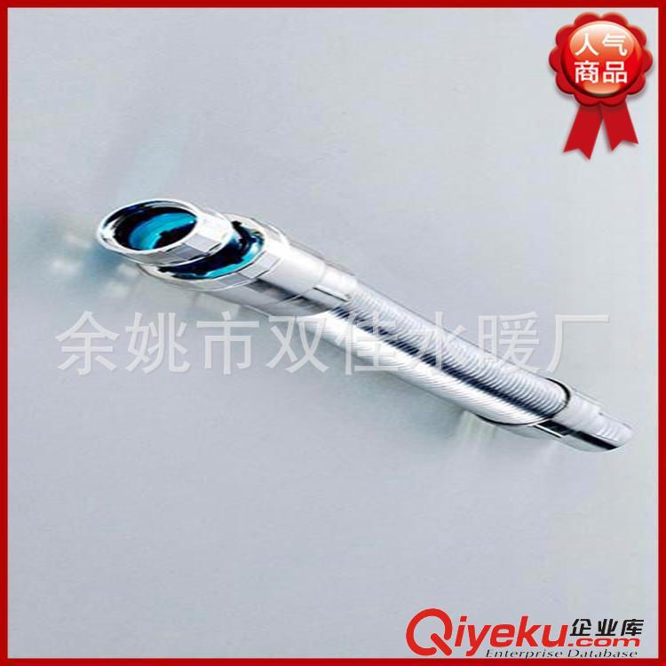 廠家直銷SJ016雙佳落水管臺盆下水洗臉盆排水附件防臭下水銀色管