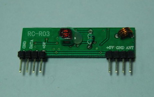 RC-R03A接收模块 高频接收模块 超外差接收模块  