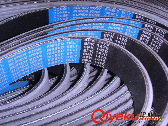 供應日本小松挖掘機空調皮帶8PK1470多楔帶DONGIL