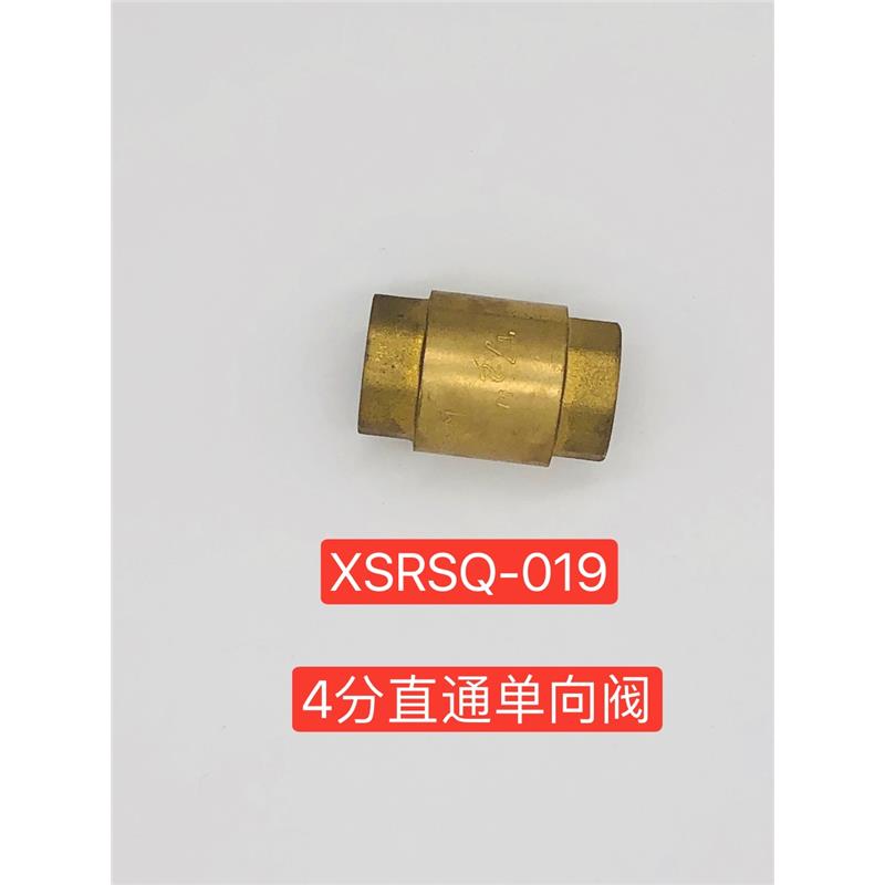 4分直通單向閥,XSRSQ-021