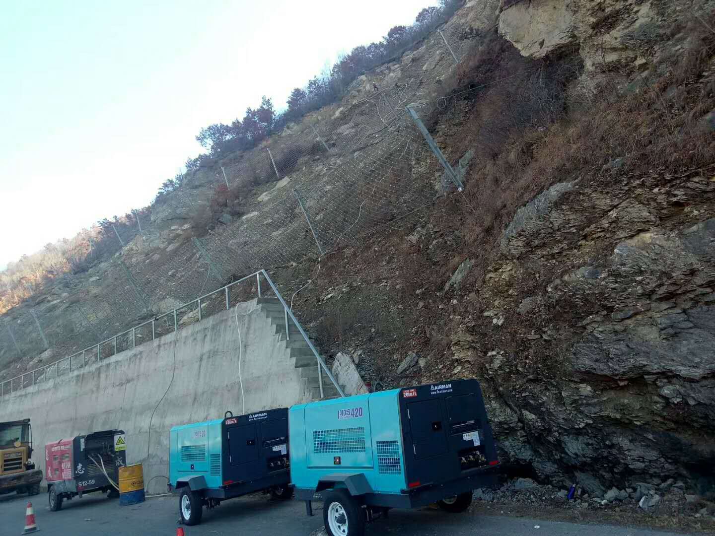 河北周邊工程專用移動空壓機出租租賃及配件