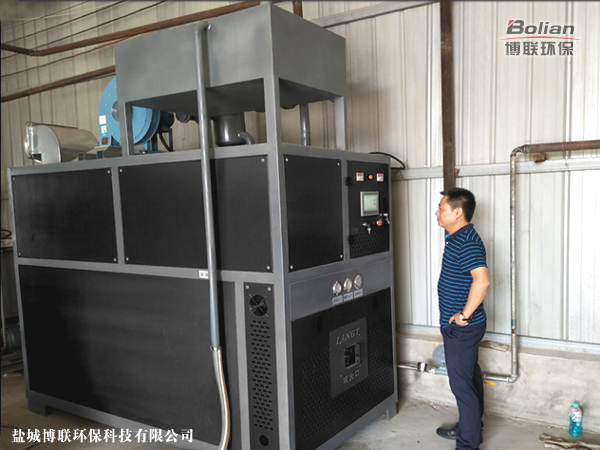 寧波寧海反應釜用導熱油鍋爐選博聯燃氣模溫機