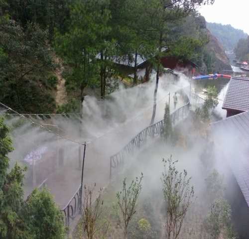 加油站喷雾降温设备