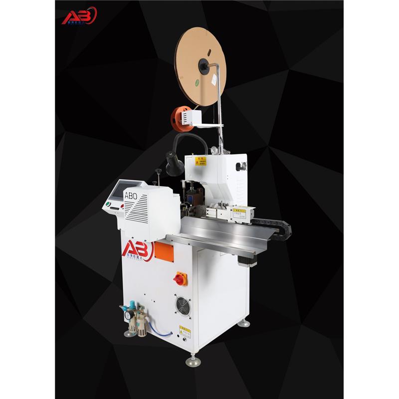 ABO-D1610 全自動單頭護(hù)套線扭線鉚接端子機(jī)（護(hù)套2、3、4線芯）