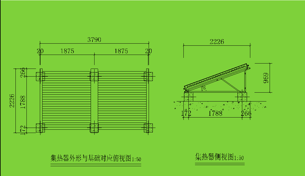 吉林市廠家直銷50根對插管組合不銹鋼聯(lián)箱58mm孔徑熱水系統(tǒng)