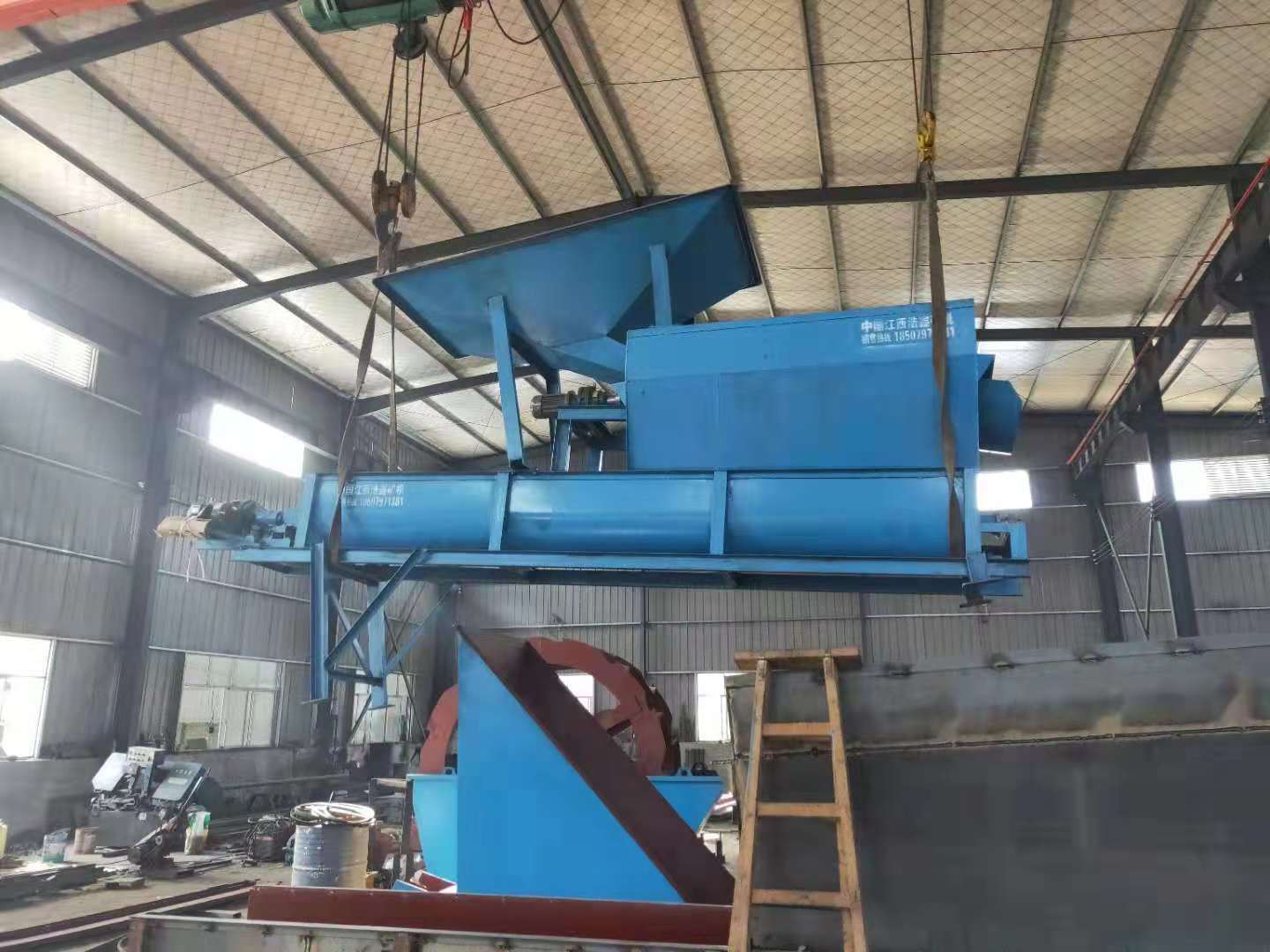 江西廠家供應螺旋式洗砂機 70型螺旋洗砂機 沙場洗砂設備廠家原始圖片3