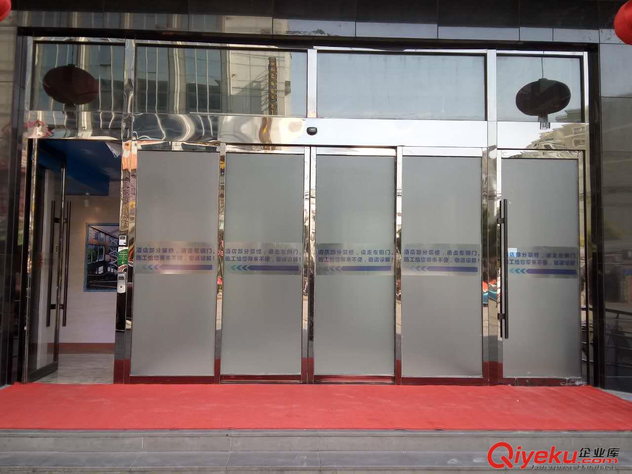 上海浦東區自動門維修松下感應門系統安裝原始圖片2