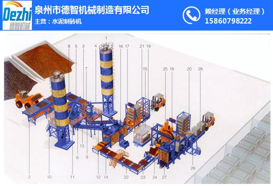 凱里磚機,泉州德智機械,磚機出售