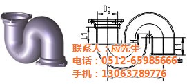 铸铁排水管,苏州泫通管道有限公司(多图)