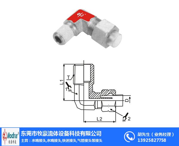 美式气动接头_湖北气动接头_东莞牧豪流体设备科技(查看)