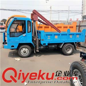 四驅農用工程自卸車，后八輪自卸運輸車