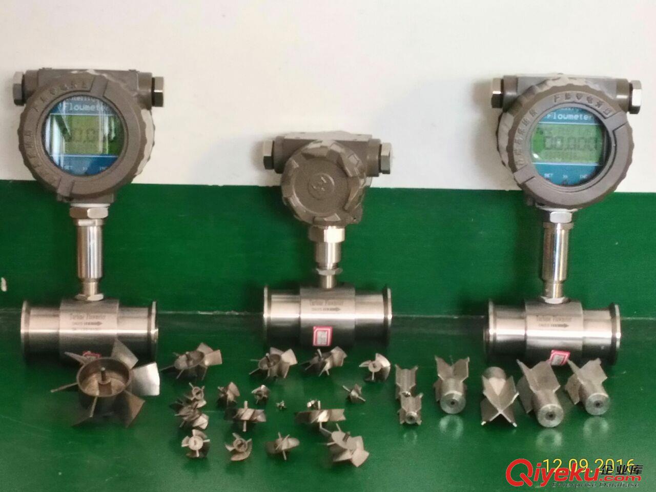 LWS食品衛(wèi)生卡箍型渦輪流量計、飲料專用灌裝計量儀表 葉輪流量傳感器原始圖片2
