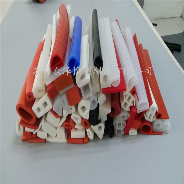 硅膠發泡密封條 硅膠海綿密封條 可訂做耐高溫硅膠密封條原始圖片2