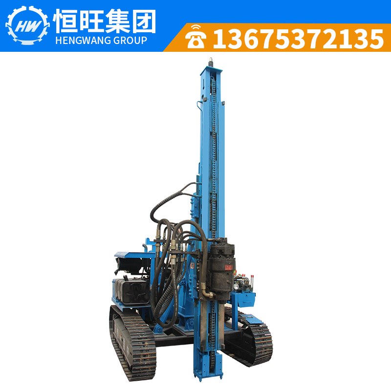 質量{dy}國內{zxj}的履帶式光伏打樁機
