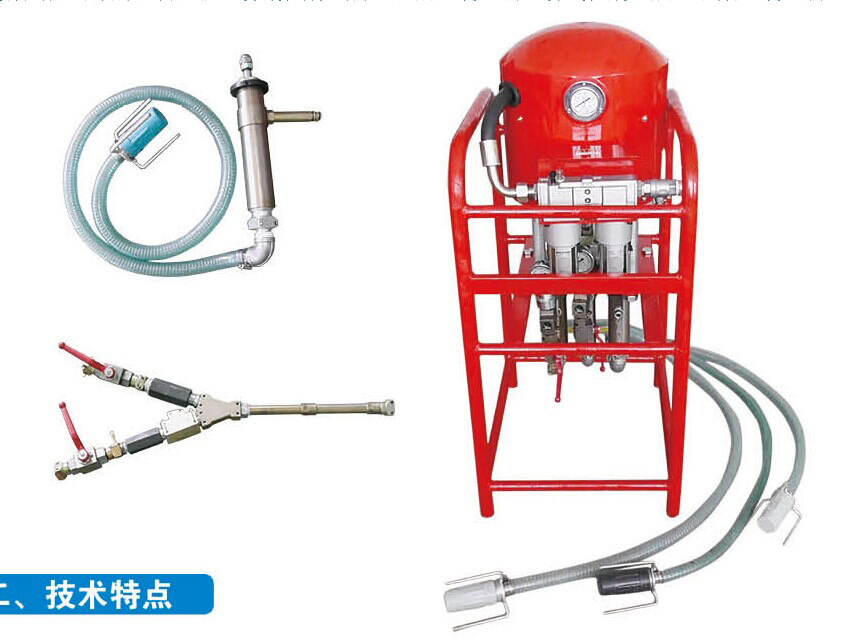 氣動雙液注漿泵 可重復(fù)使用 結(jié)構(gòu)簡單