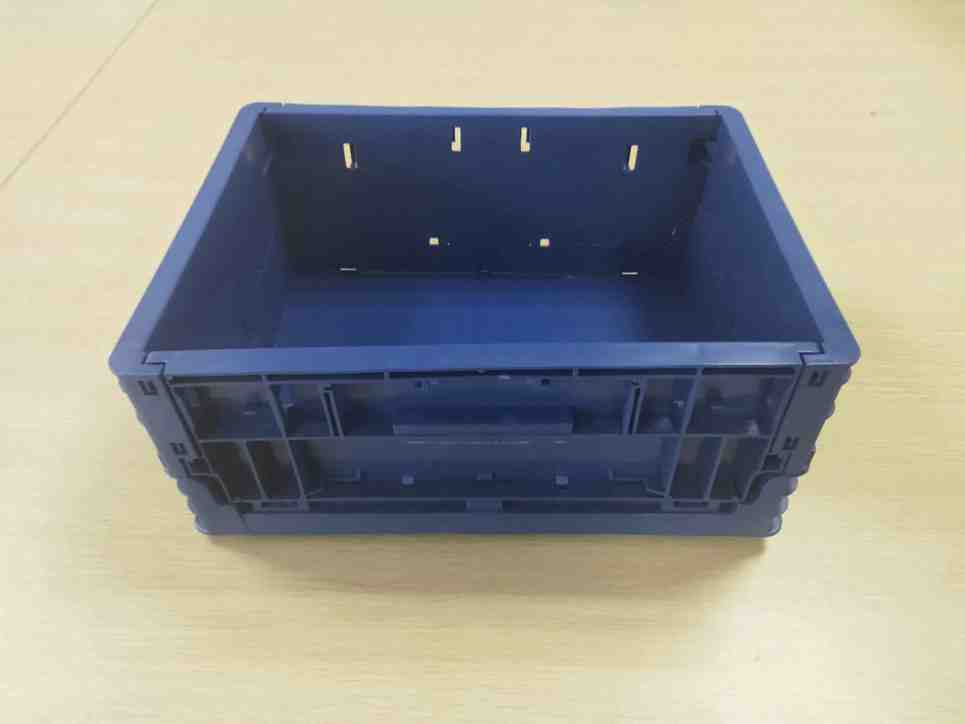 蘇州迅盛EU折疊箱攔腰式折疊箱4322塑料箱生產批發