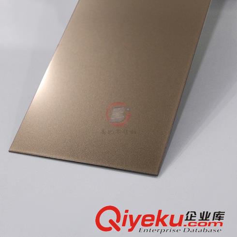 高比打砂鍍玫瑰金不銹鋼板 CS-3007 高比噴砂不銹鋼玫瑰金板