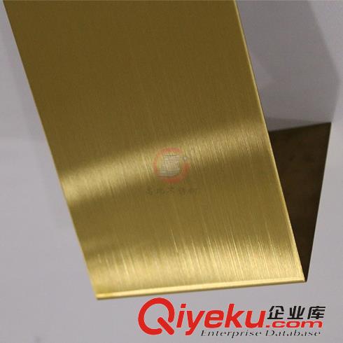 高比發紋鍍鈦金不銹鋼板 CS-2882 高比不銹鋼拉絲鈦金板