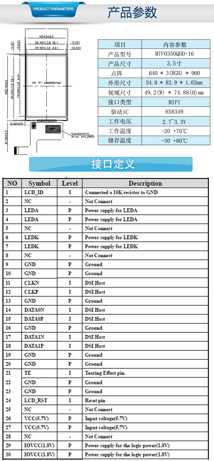 邁高達(dá) 深圳廠家直銷(xiāo) LCD 1200*1920分辨率 7寸 價(jià)格優(yōu)惠 技術(shù)服務(wù) 質(zhì)保一年