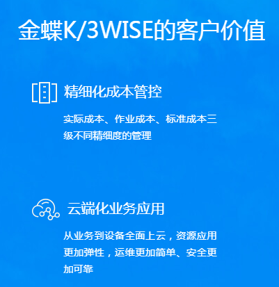 金蝶K/3 WISE车间智能生产管理系统