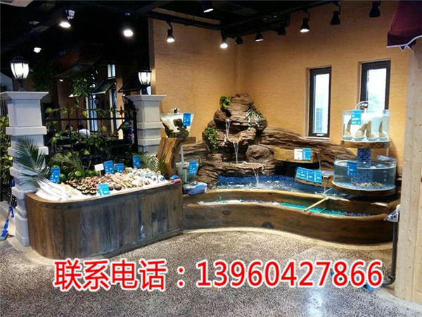 厦门海鲜池_厦门海鲜池厂家制作_厦门大型海鲜池定制