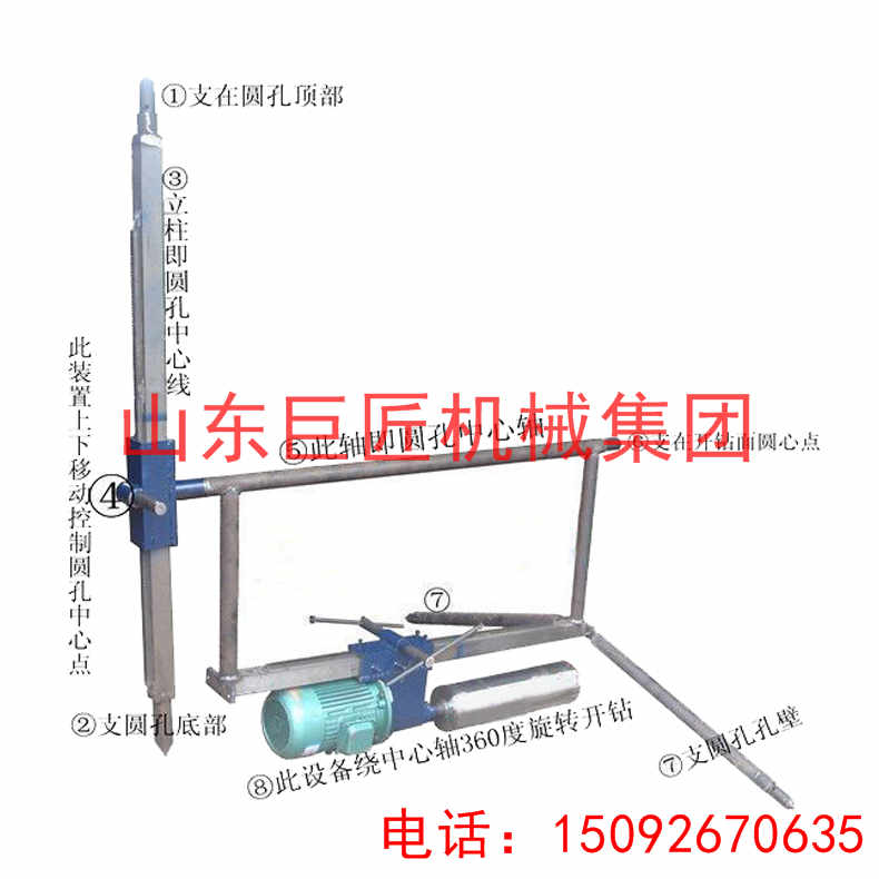 三相電立式工程水磨鉆機(jī)原始圖片2