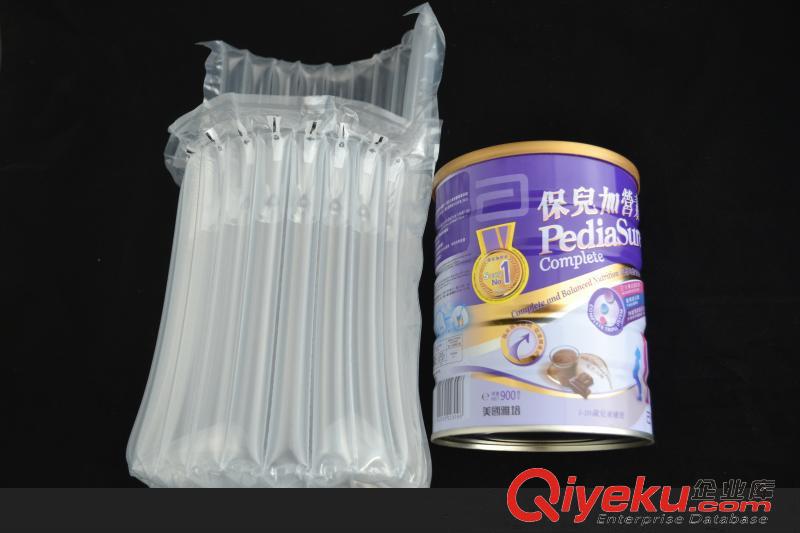 供應(yīng)重慶物流緩沖奶粉氣柱袋10柱奶粉袋物流安全氣囊原始圖片2