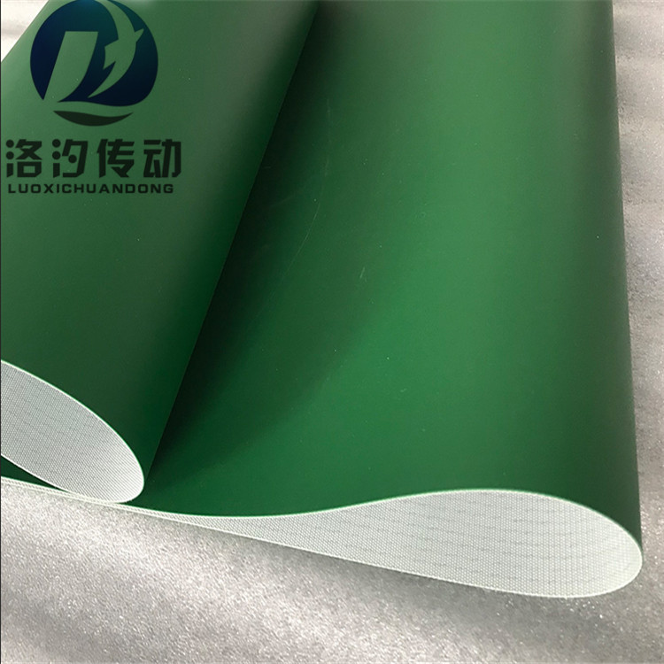 2mm綠色pvc輸送帶原始圖片2