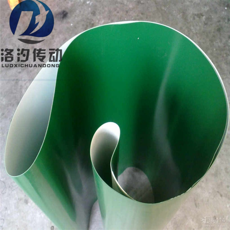 2mm綠色pvc輸送帶原始圖片3
