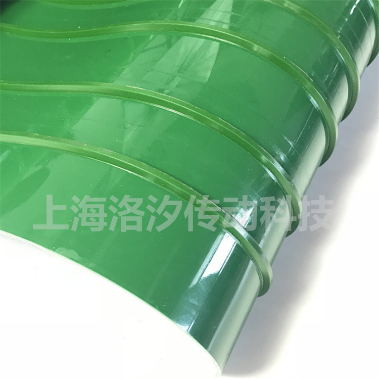 綠色導(dǎo)條pvc輸送帶原始圖片2