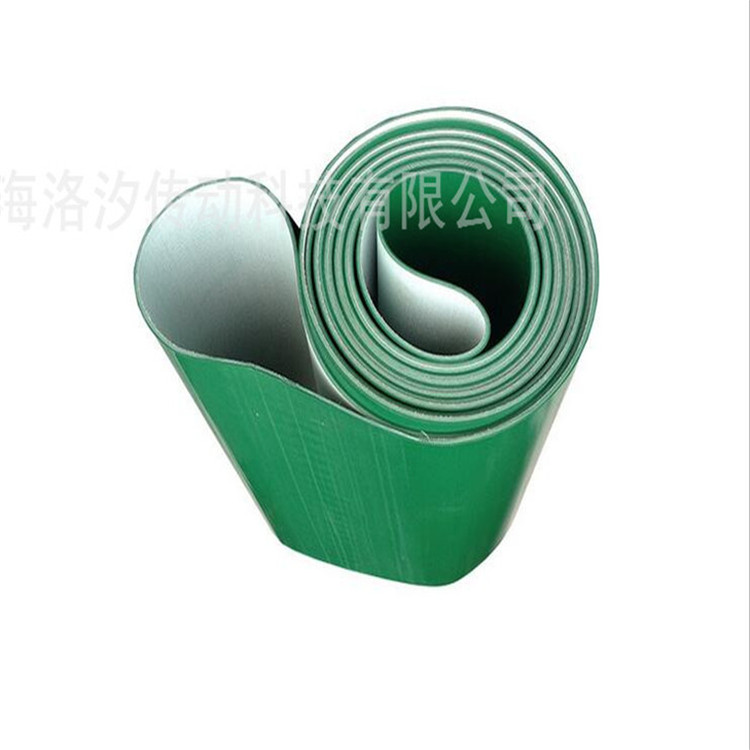 綠色二布二膠pvc輸送帶原始圖片3
