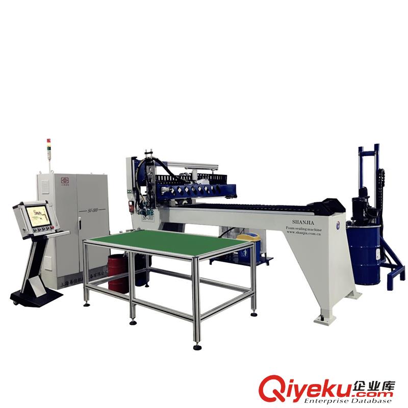 全自動化點膠機_密封涂膠機_上海善佳