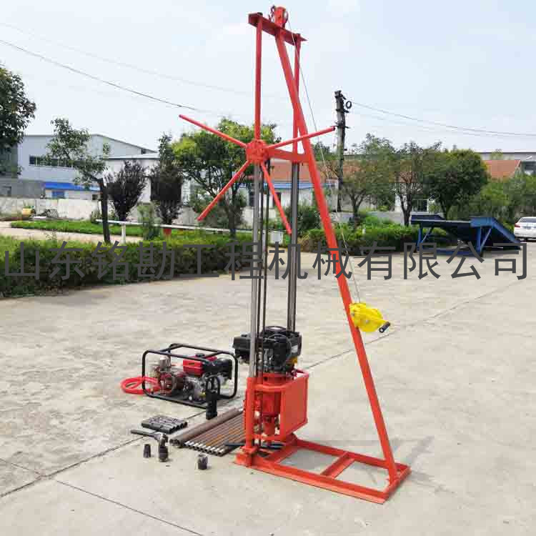 50米工程地質(zhì)勘探鉆機(jī) 柴油液壓水井鉆機(jī)