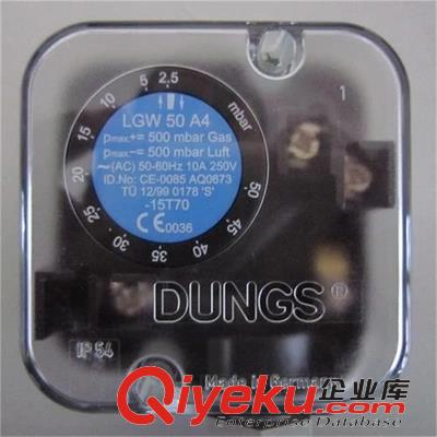 冬斯(DUNGS)壓力開關(guān)LGW50A4、LGW150A4