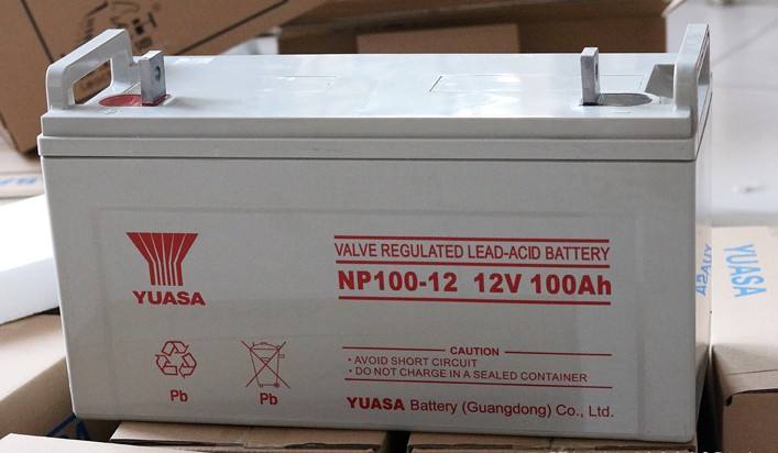 湯淺蓄電池NP100-12 鉛酸免維護 UPS應急電源電池