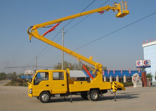 深圳升合升,廣州高空作業(yè)車出租,16米三節(jié)臂高空作業(yè)車出租