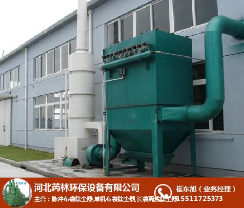 脈沖布袋除塵器多少錢_芮林環保(圖)_分室脈沖布袋除塵器
