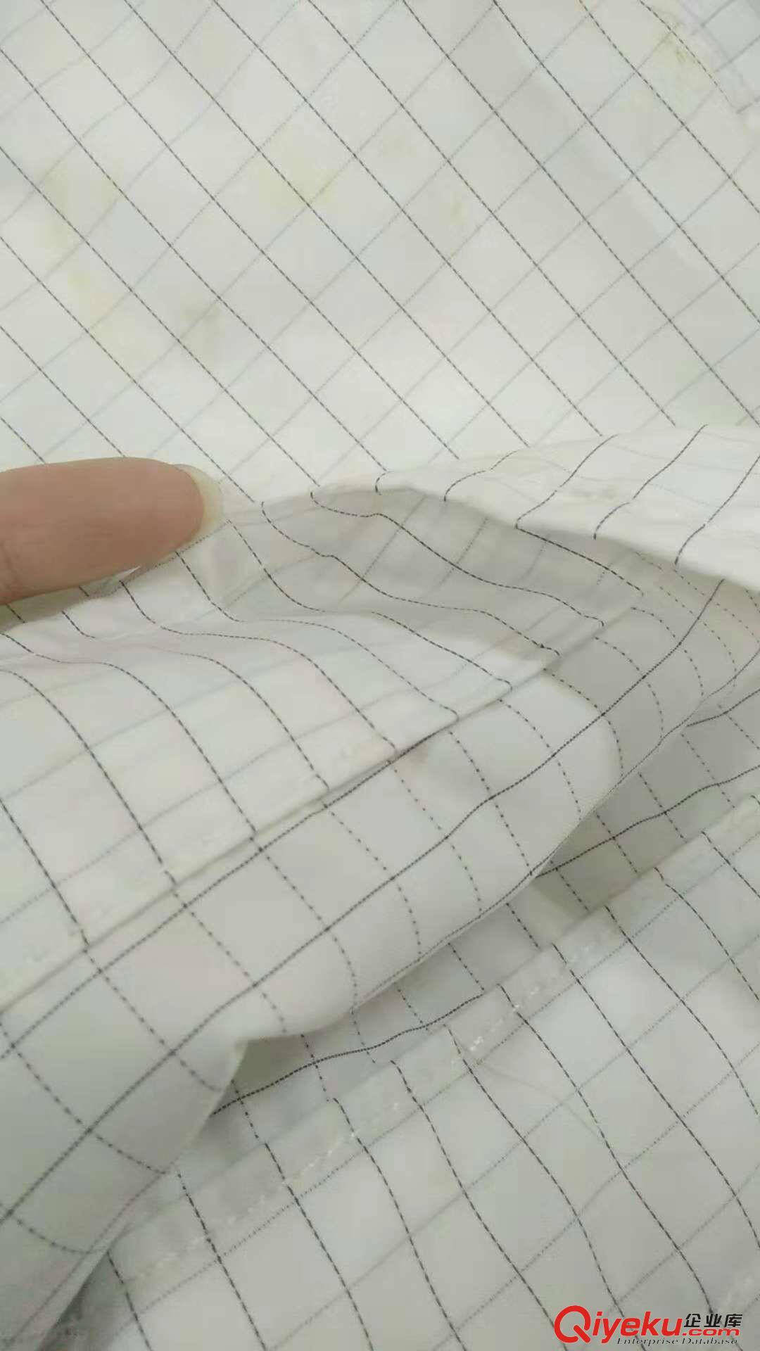 天津供應(yīng)進口方格防靜電集塵布袋不掉毛原始圖片2