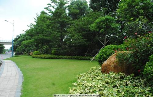 陕西永寿县庭院景观