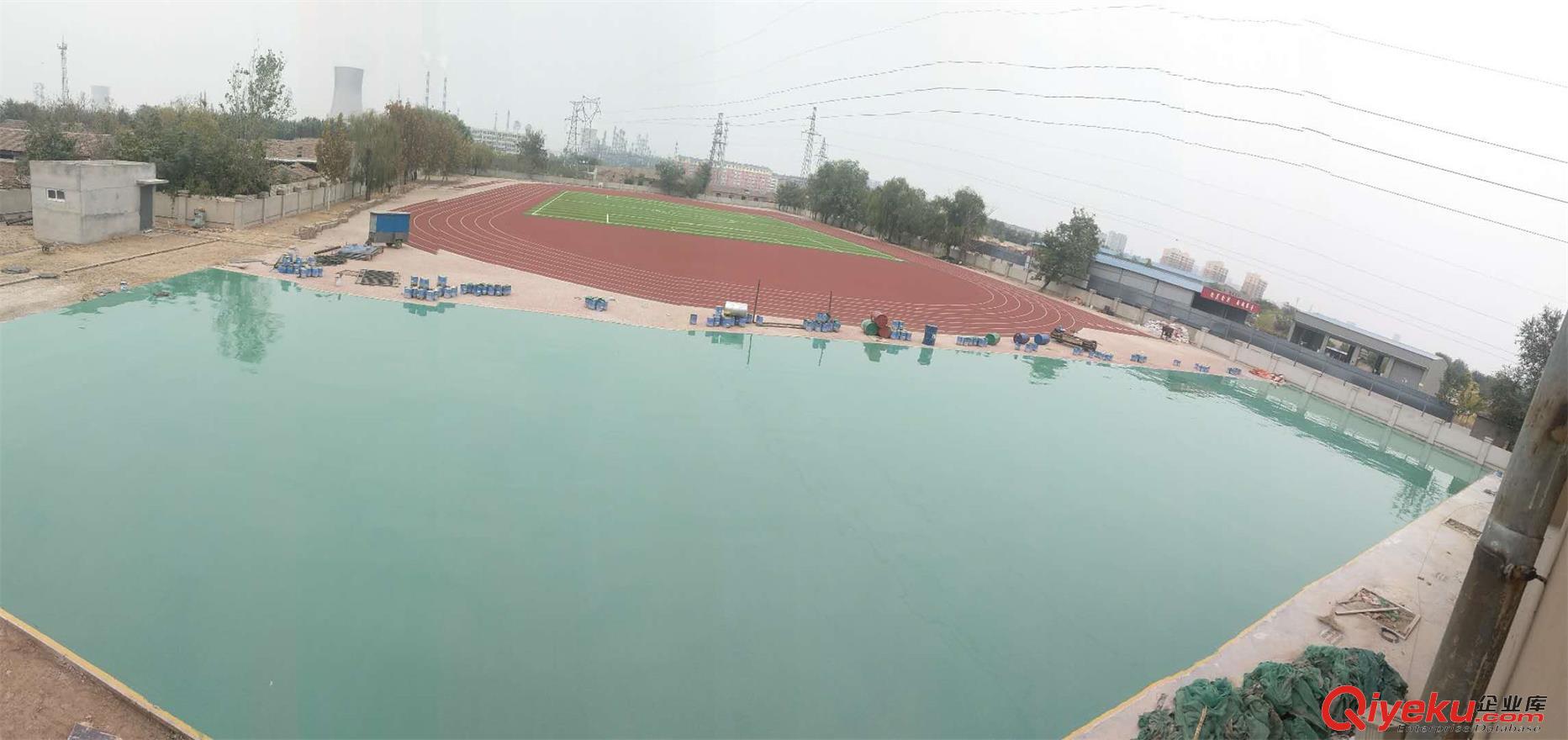 供應山東十二中硅PU鋪設