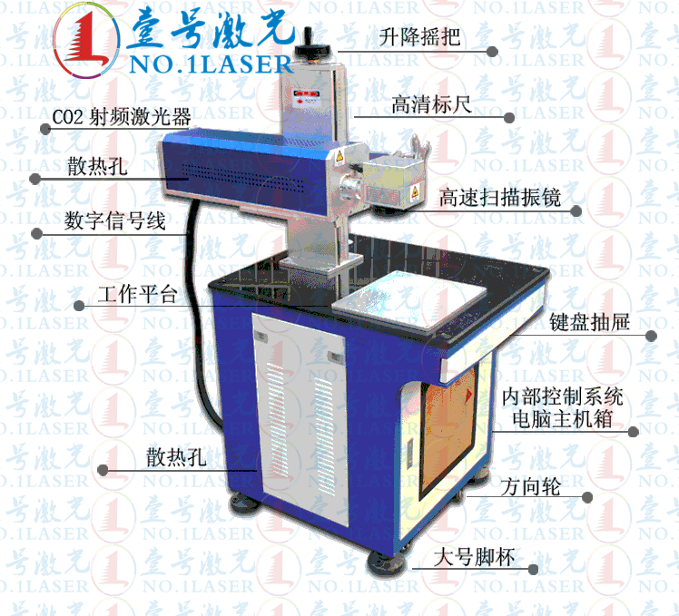 金属激光打标机