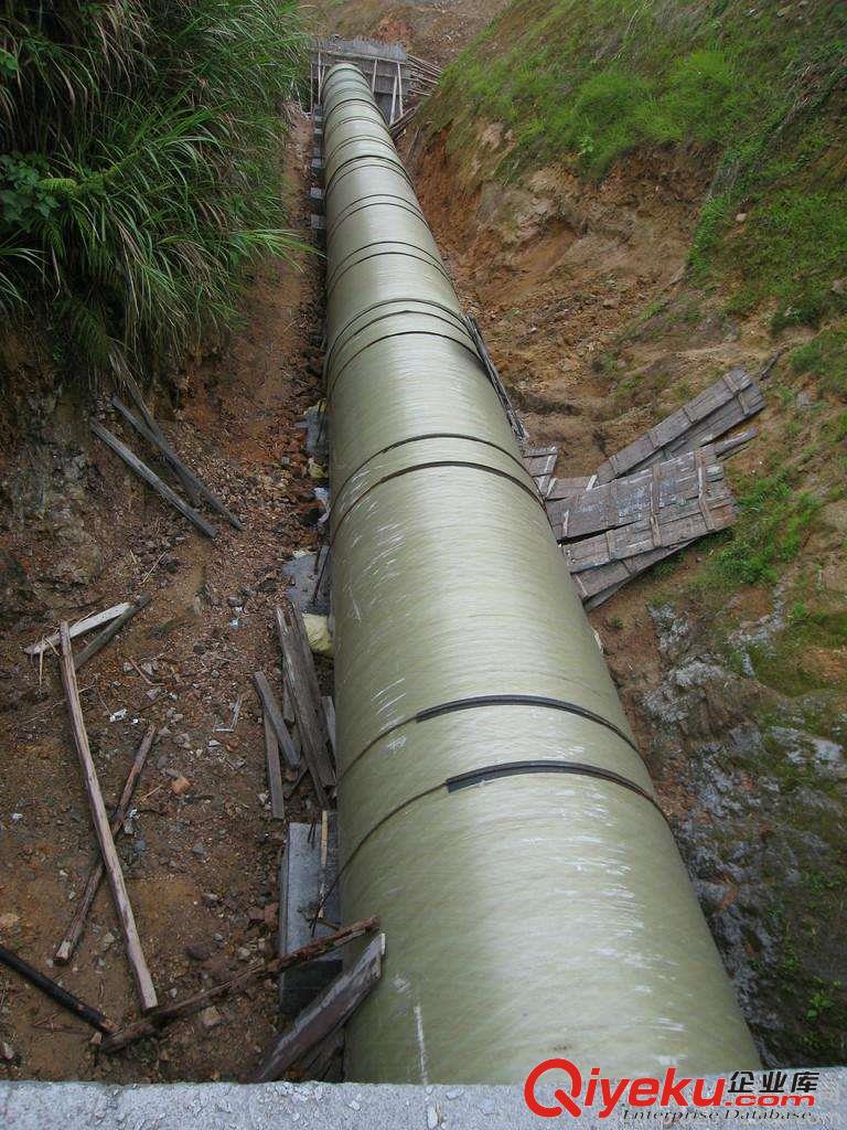 玻璃鋼工藝管道,A玻璃鋼夾砂管道_DN300DN400