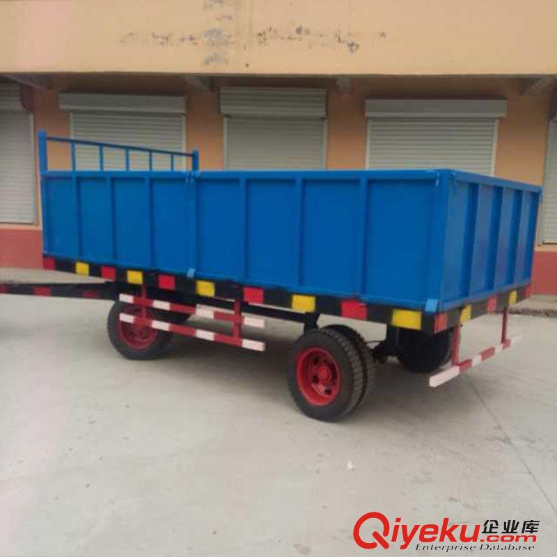 供應山東銳鋼農用全掛車 農用車拖車 拖拉機牽引拖車原始圖片3