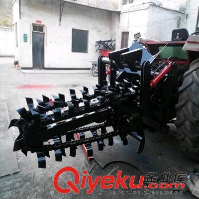 山東銳鋼小型路沿石開溝機(jī) 鏈?zhǔn)介_溝機(jī) 管道挖溝機(jī)